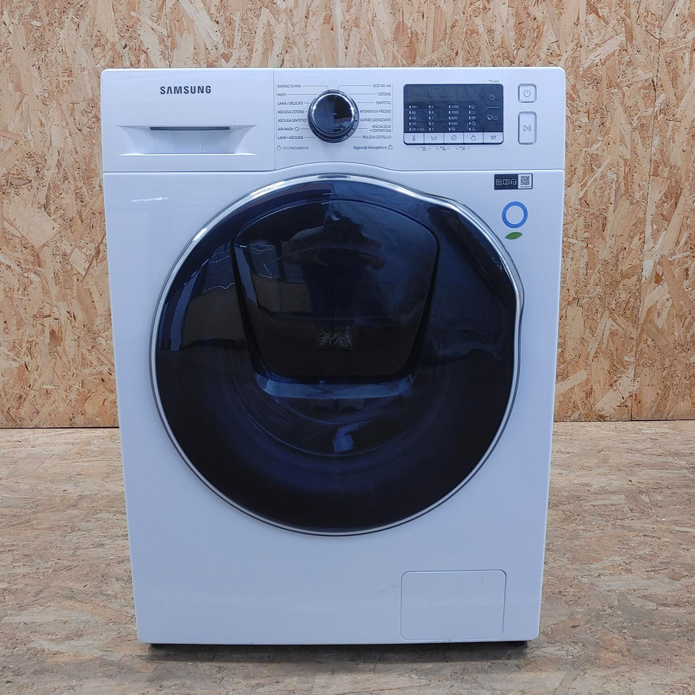 Lavasciuga Samsung WD8NK52E0AW Libera installazione Caricamento frontale Bianco F