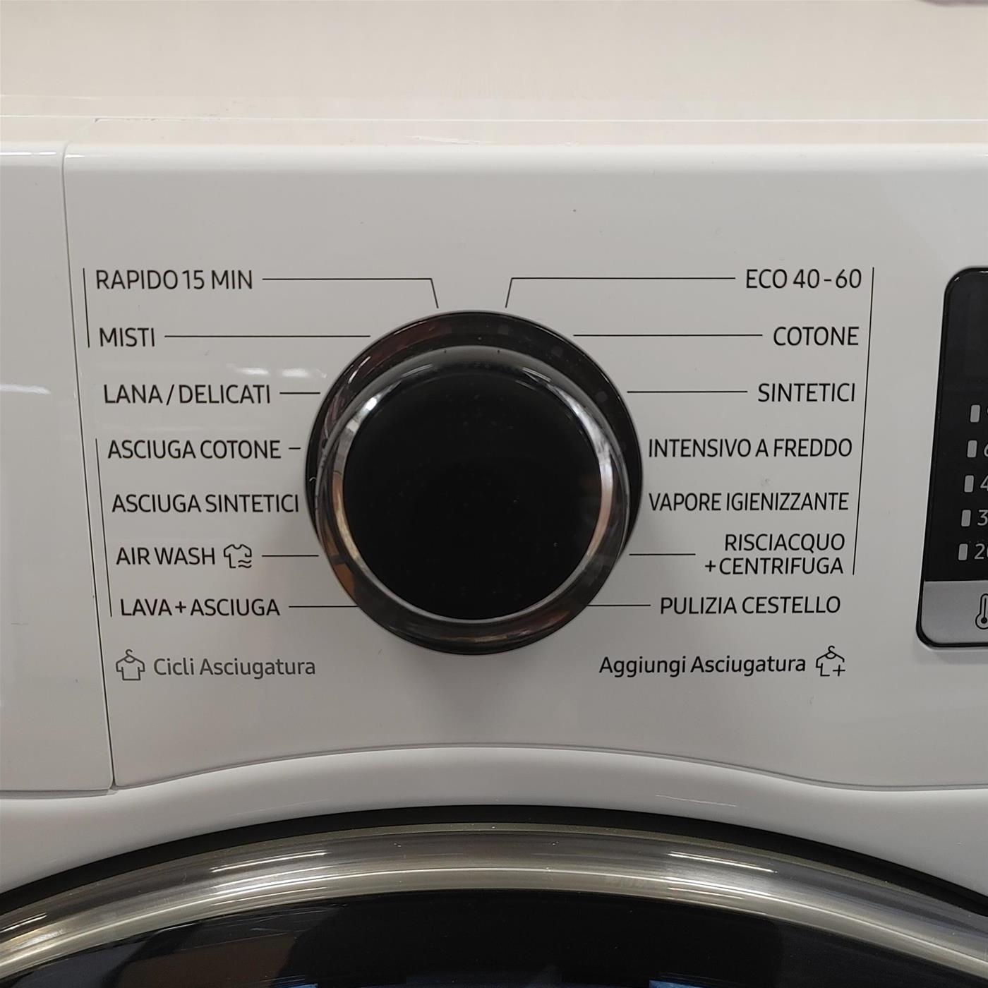 Lavasciuga Samsung WD8NK52E0AW Libera installazione Caricamento frontale Bianco F
