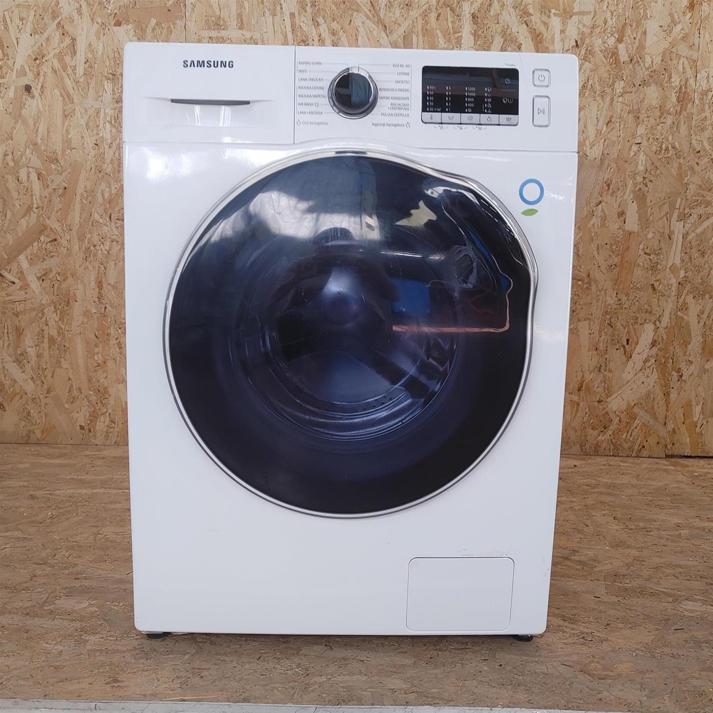 Samsung WD8NK52E0AW lavasciuga Libera installazione Caricamento frontale Bianco F