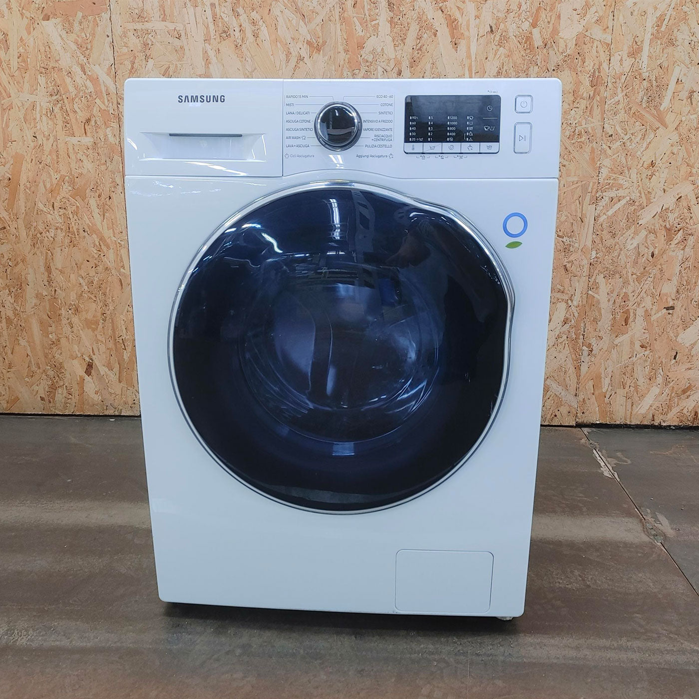 Lavasciuga Samsung WD8NK52E0AW Libera installazione Caricamento frontale Bianco F