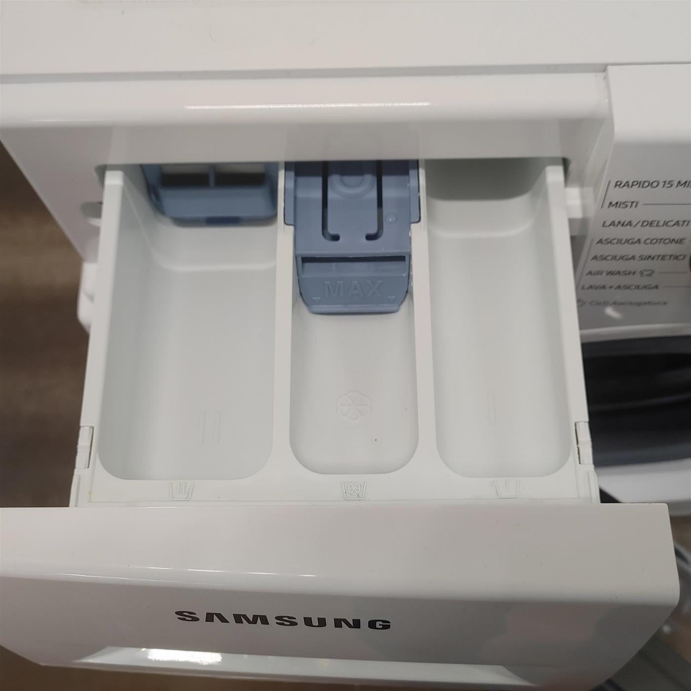 Lavasciuga Samsung WD8NK52E0AW Libera installazione Caricamento frontale Bianco F