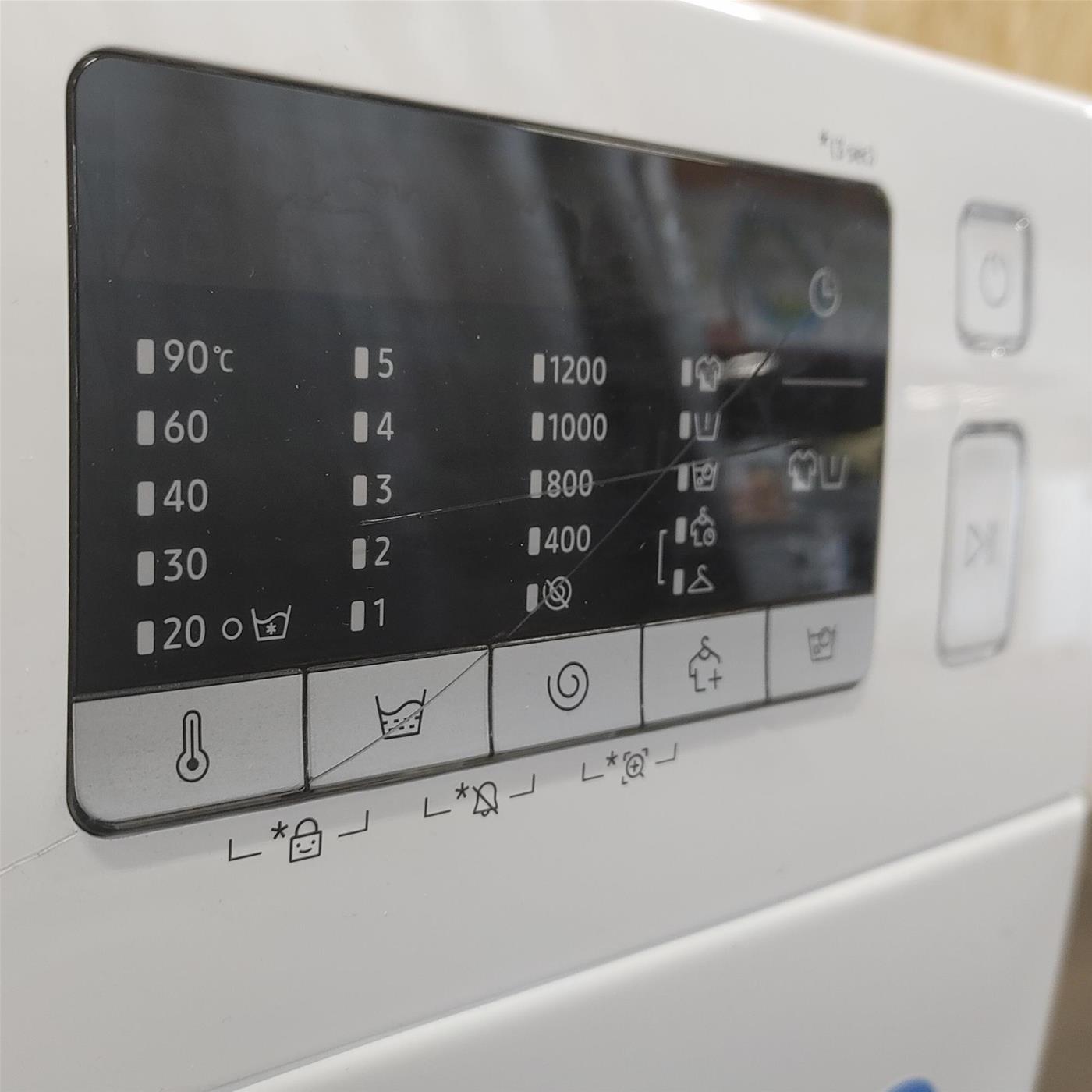 Lavasciuga Samsung WD8NK52E0AW Libera installazione Caricamento frontale Bianco F