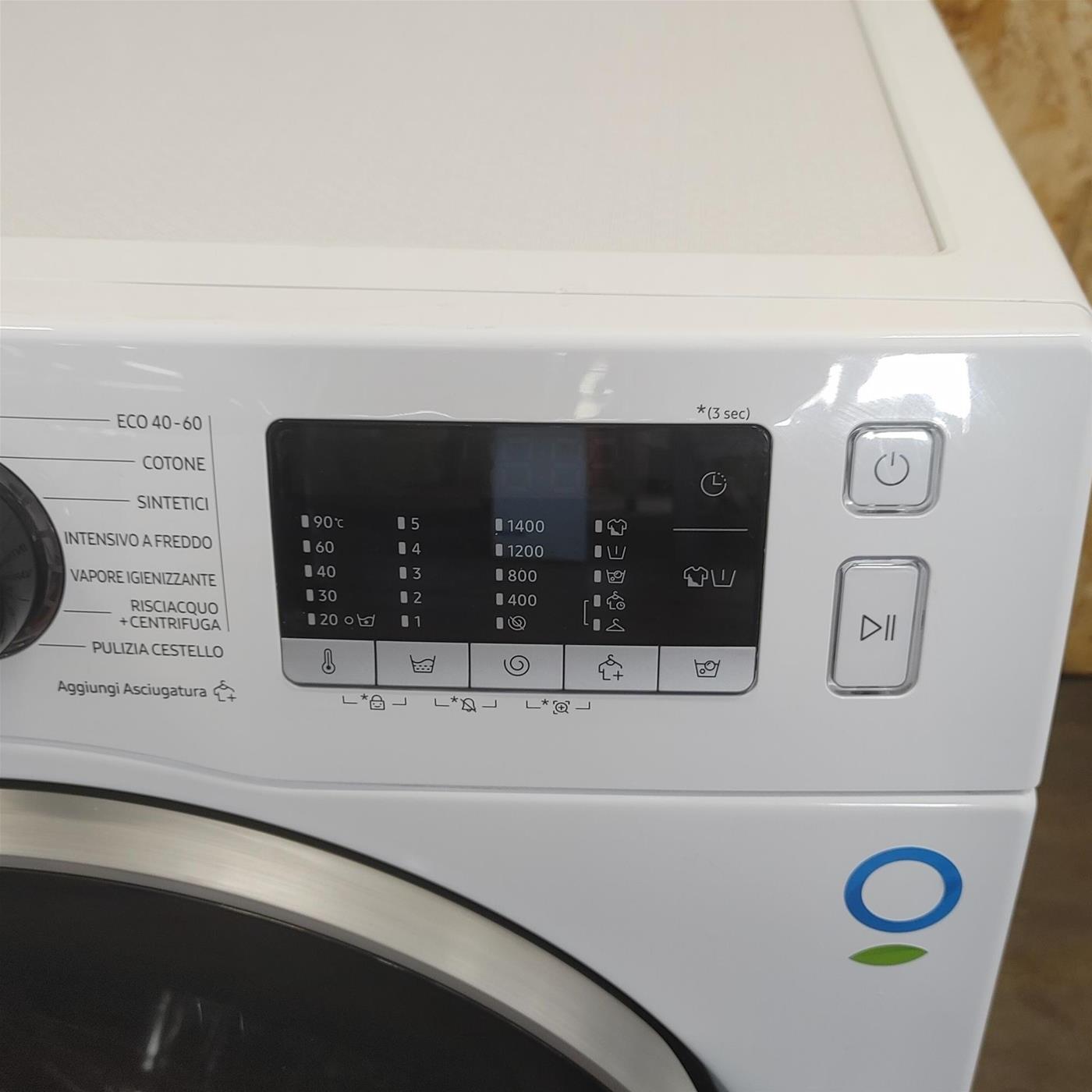 Samsung WD90TA046BE lavatrice asciugatrice Libera installazione Carica frontale Bianco E