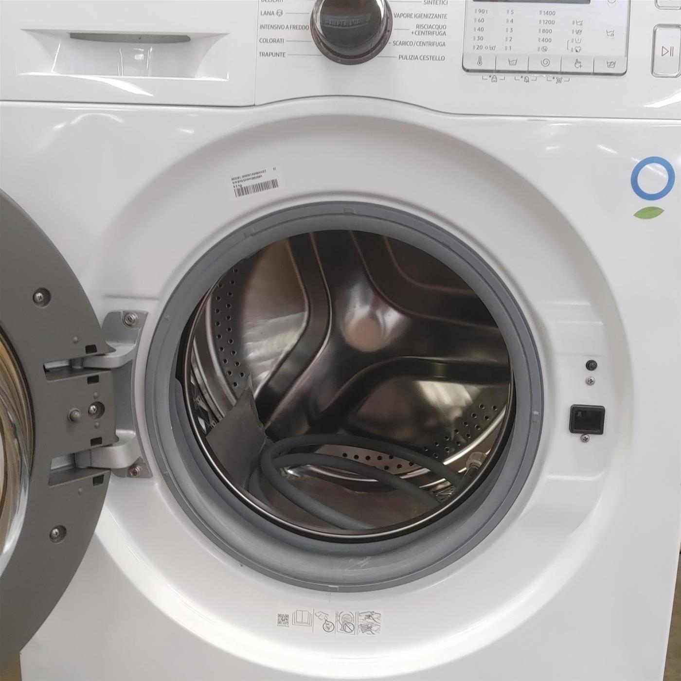 Lavatrice Samsung WW90TA046AH Carica frontale 9 kg 1400 giri Bianco