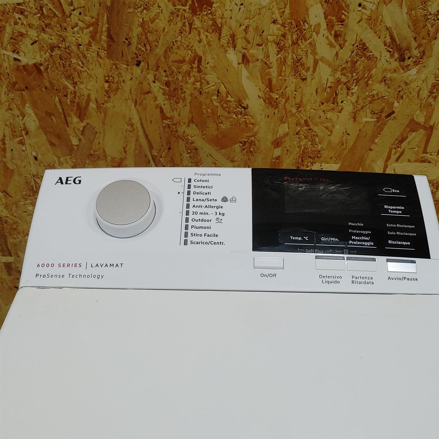 AEG L6TBG621 LAVATRICE LIBERA INSTALLAZIONE 6 KG 1200 GIRI/MIN A+++