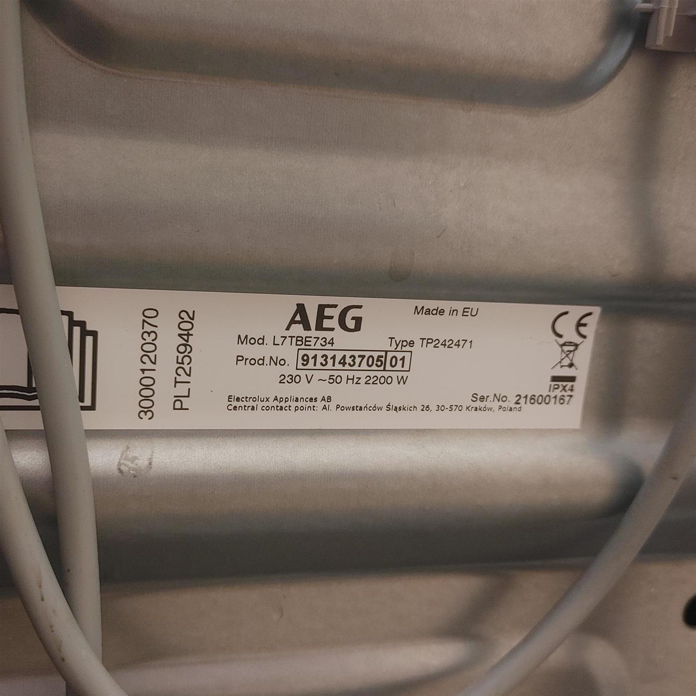 Lavatrice AEG L7TBE734 7 Kg
