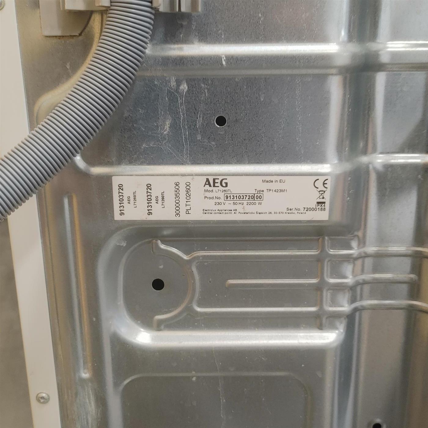 Lavatrice AEG L71260TL Carica dall'alto 6 Kg