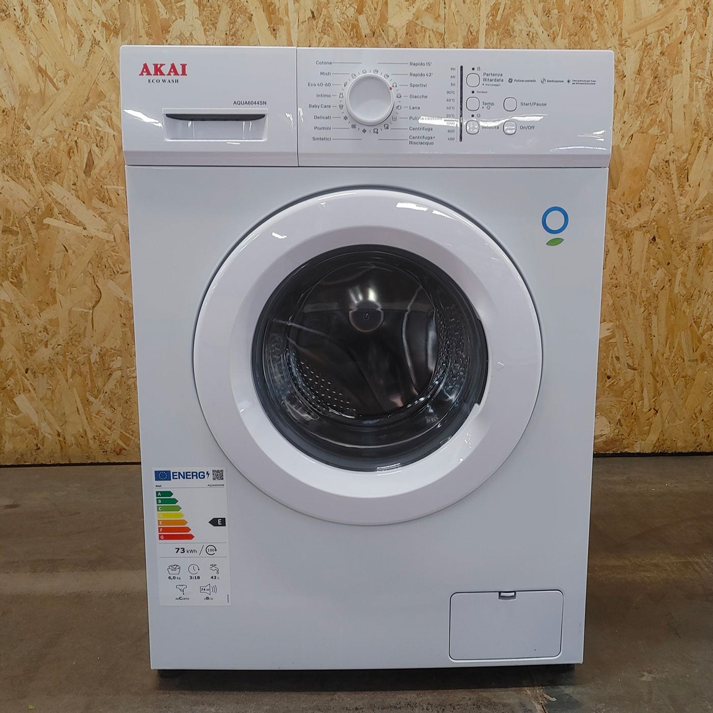 AKAI Lavatrice AQUA6044SN 6 Kg