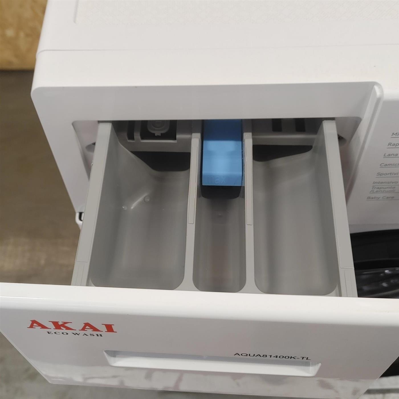 AKAI Lavatrice AQUA81400KTL 8 Kg