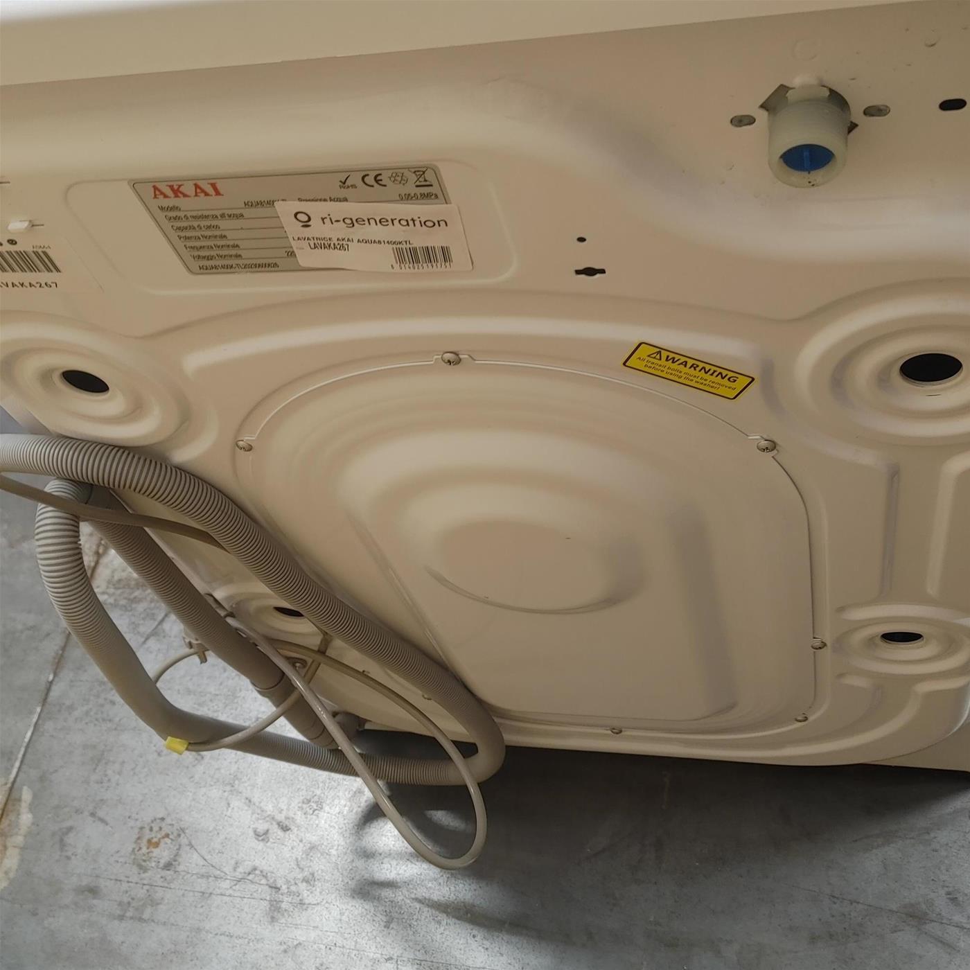 AKAI Lavatrice AQUA81400KTL 8 Kg