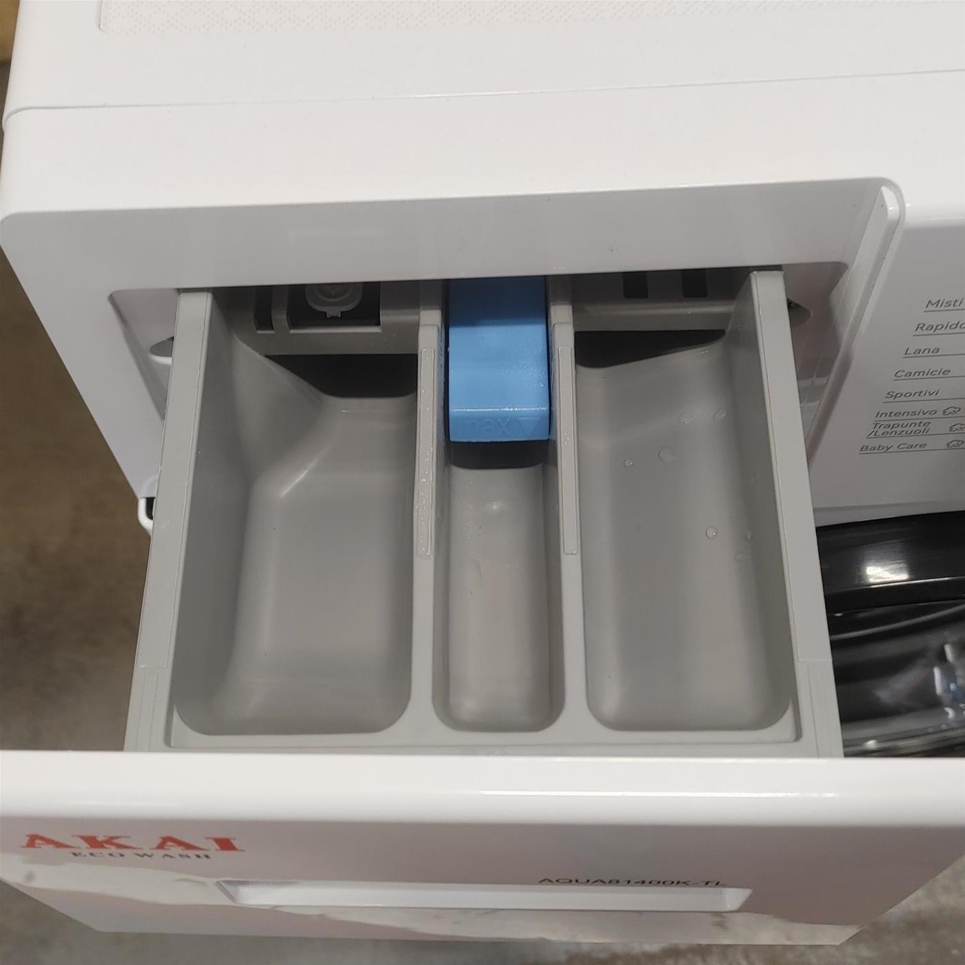AKAI - Lavatrice AQUA81400K-TL 8 Kg Classe