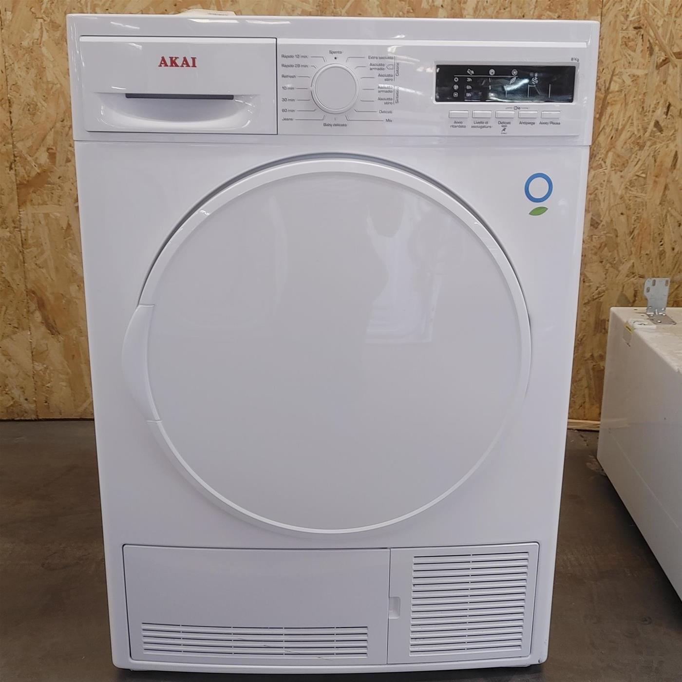 AKAI Asciugatrice ASC8023V 8 Kg Classe B