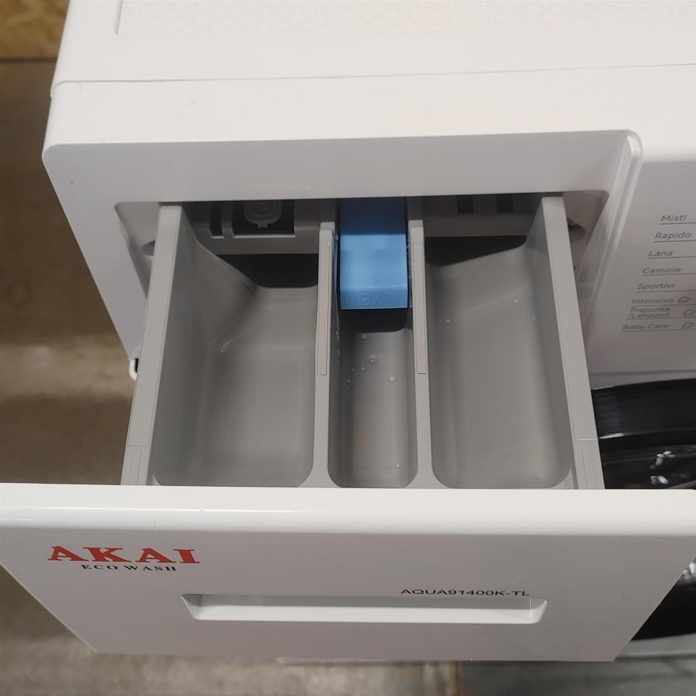 AKAI Lavatrice AQUA91400KTL 9 Kg