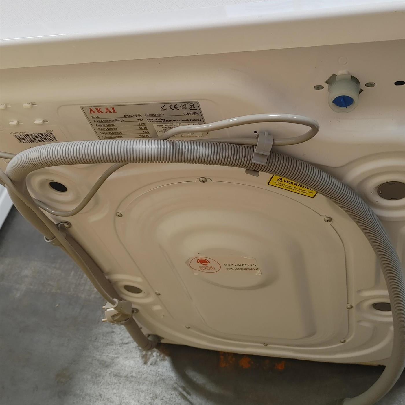 AKAI Lavatrice AQUA91400KTL 9 Kg