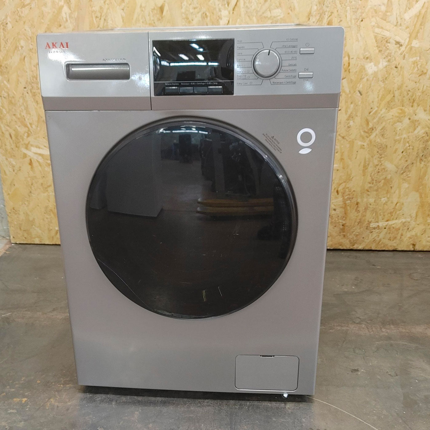 AKAI Lavatrice AQUA121400KTL Silver 12 Kg