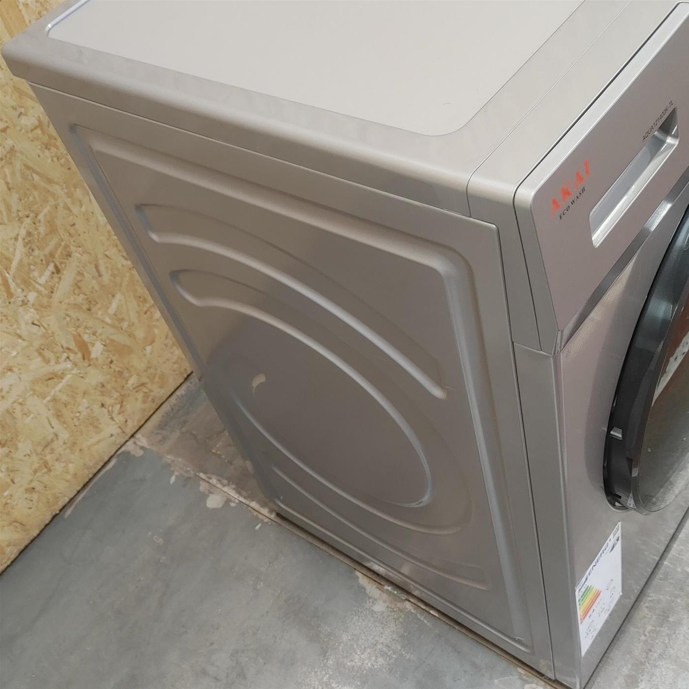 AKAI Lavatrice AQUA121400KTL Silver 12 Kg