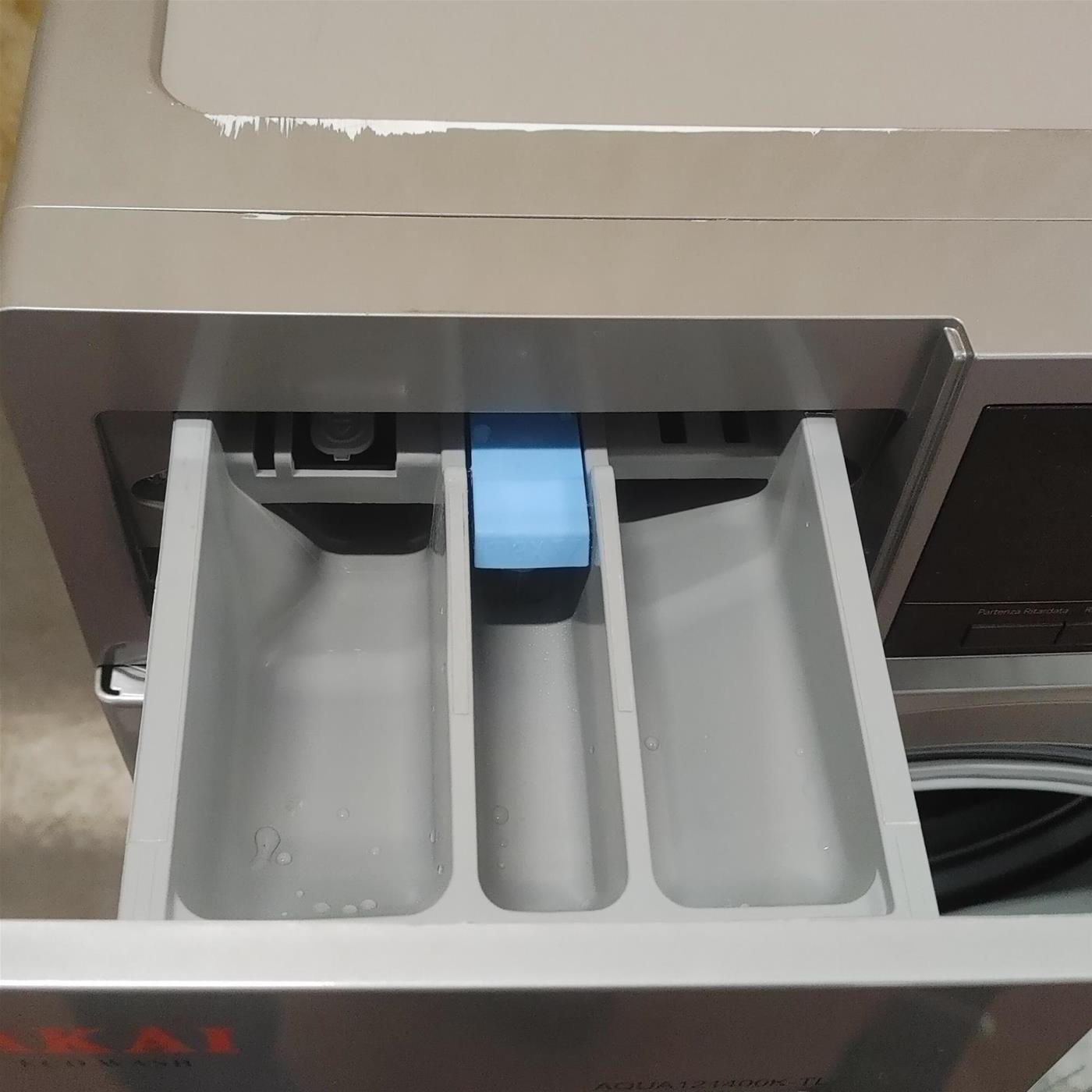 AKAI Lavatrice AQUA121400KTL Silver 12 Kg