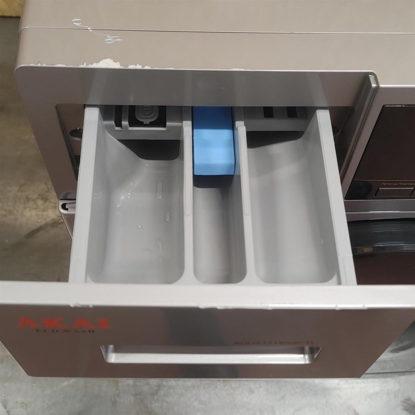 AKAI Lavatrice AQUA121400KTL Silver 12 Kg