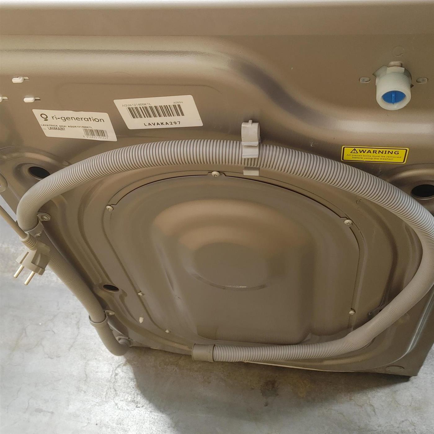 AKAI Lavatrice AQUA121400KTL Silver 12 Kg