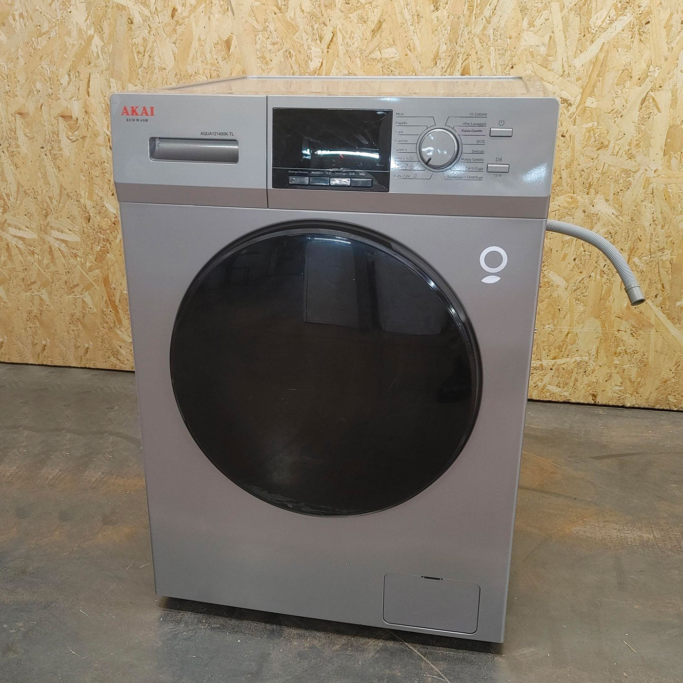 AKAI Lavatrice AQUA121400KTL Silver 12 Kg