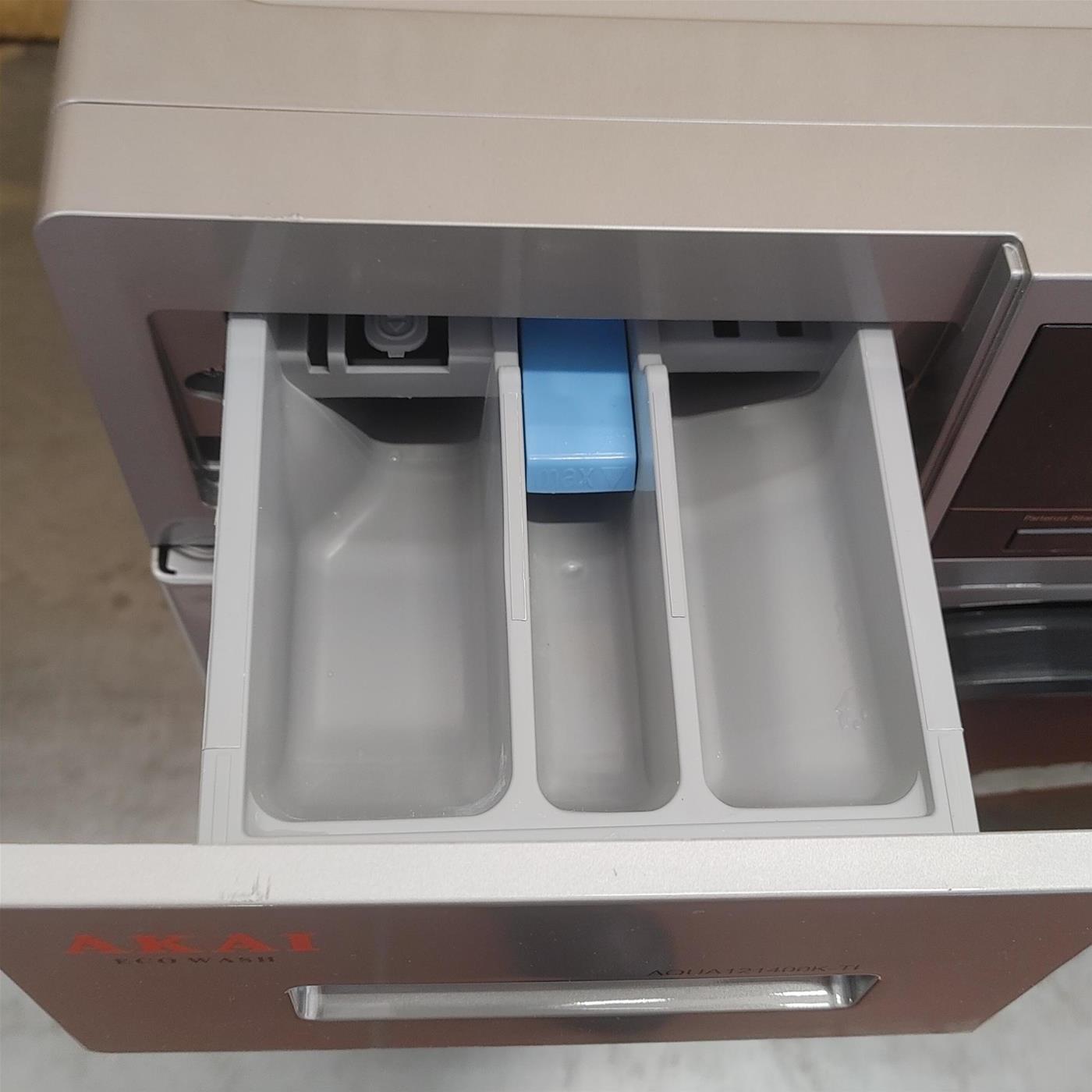 AKAI Lavatrice AQUA121400KTL Silver 12 Kg (