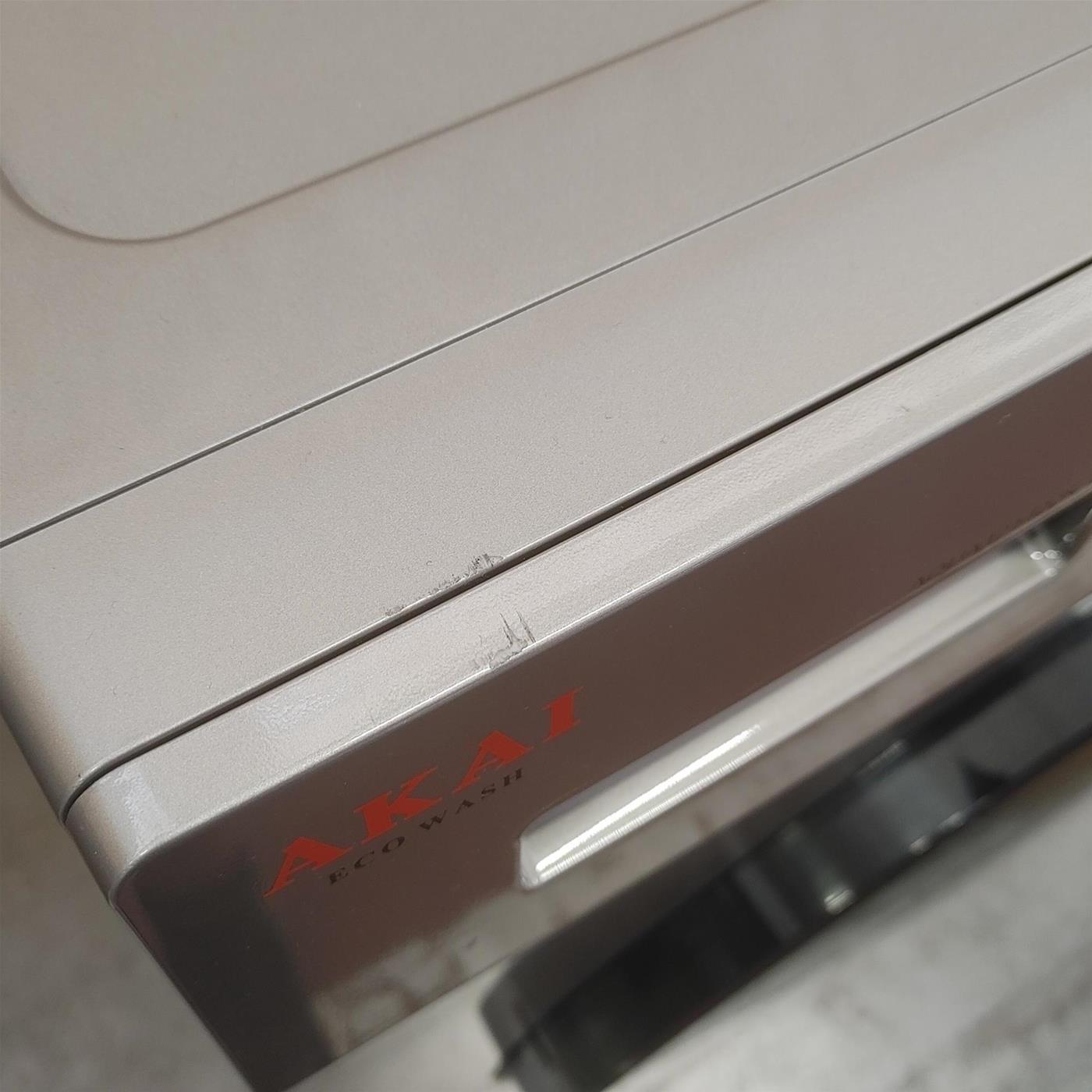 AKAI Lavatrice AQUA121400KTL Silver 12 Kg (