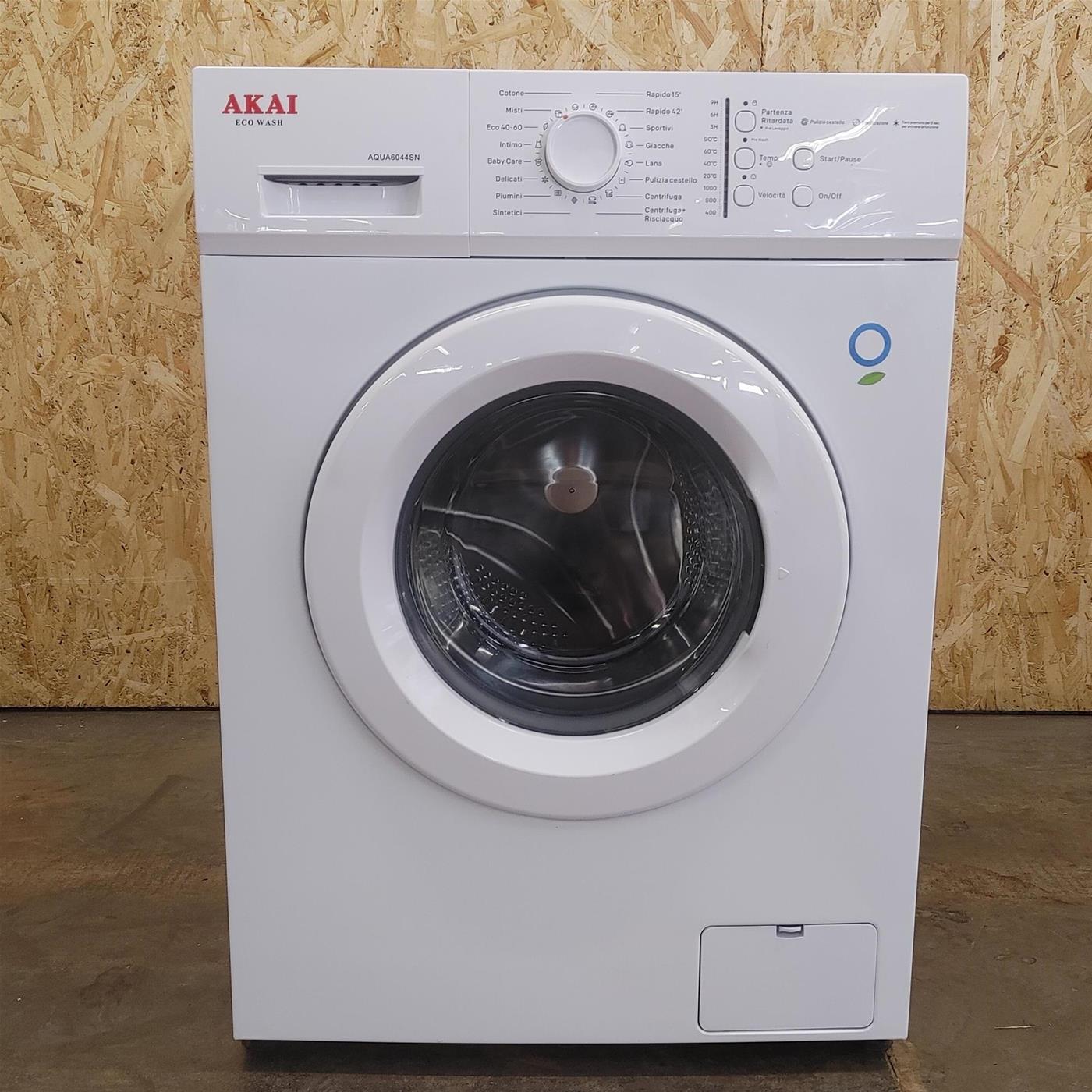 AKAI Lavatrice AQUA6044SN 6 Kg