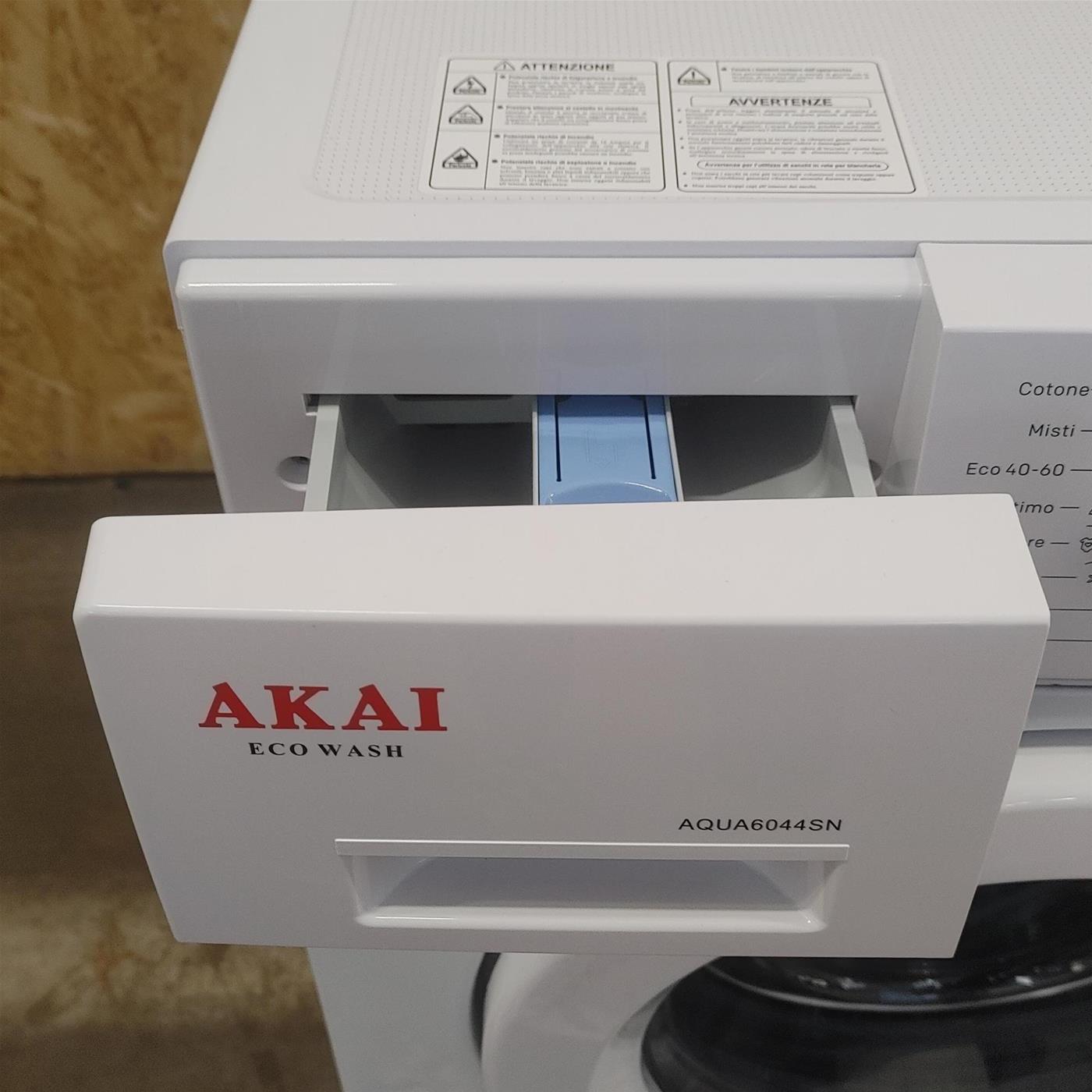 AKAI Lavatrice AQUA6044SN 6 Kg
