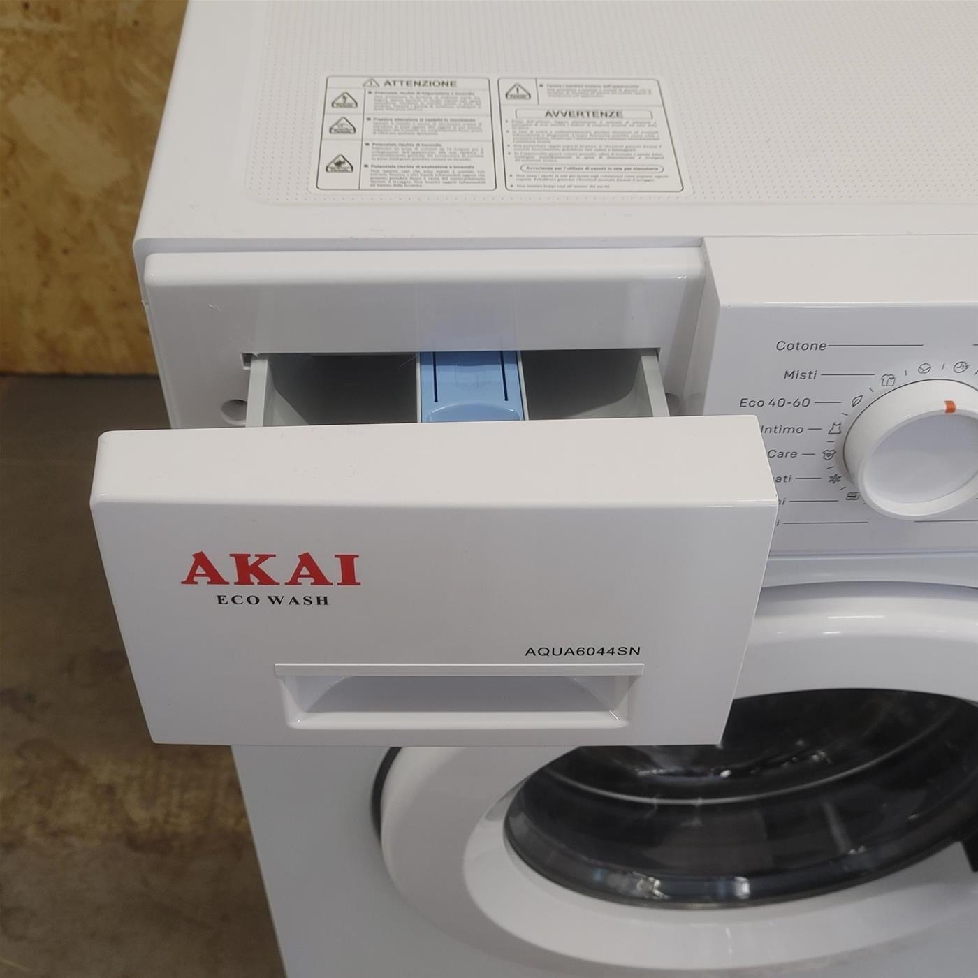 AKAI Lavatrice AQUA6044SN 6 Kg