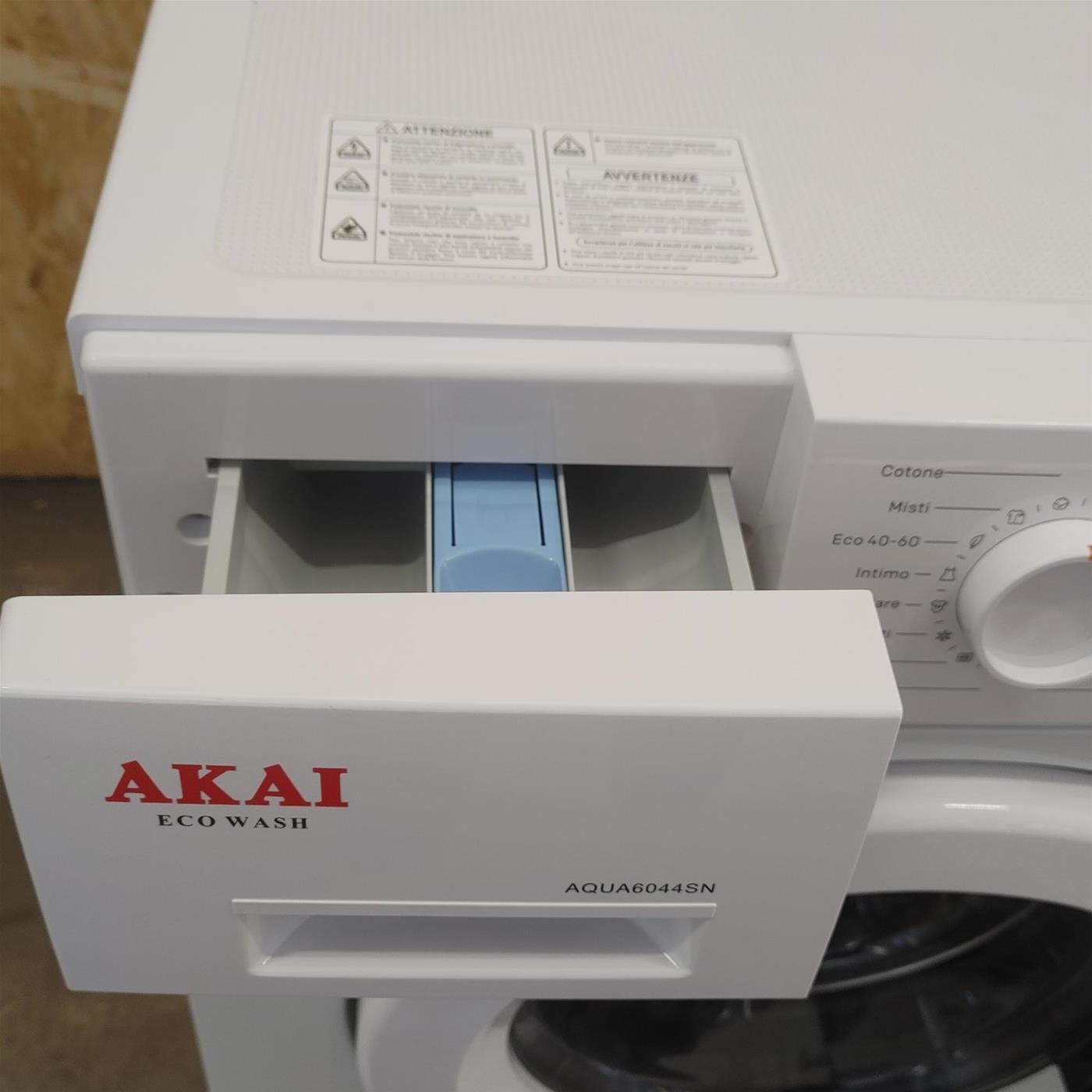 AKAI Lavatrice AQUA6044SN 6 Kg