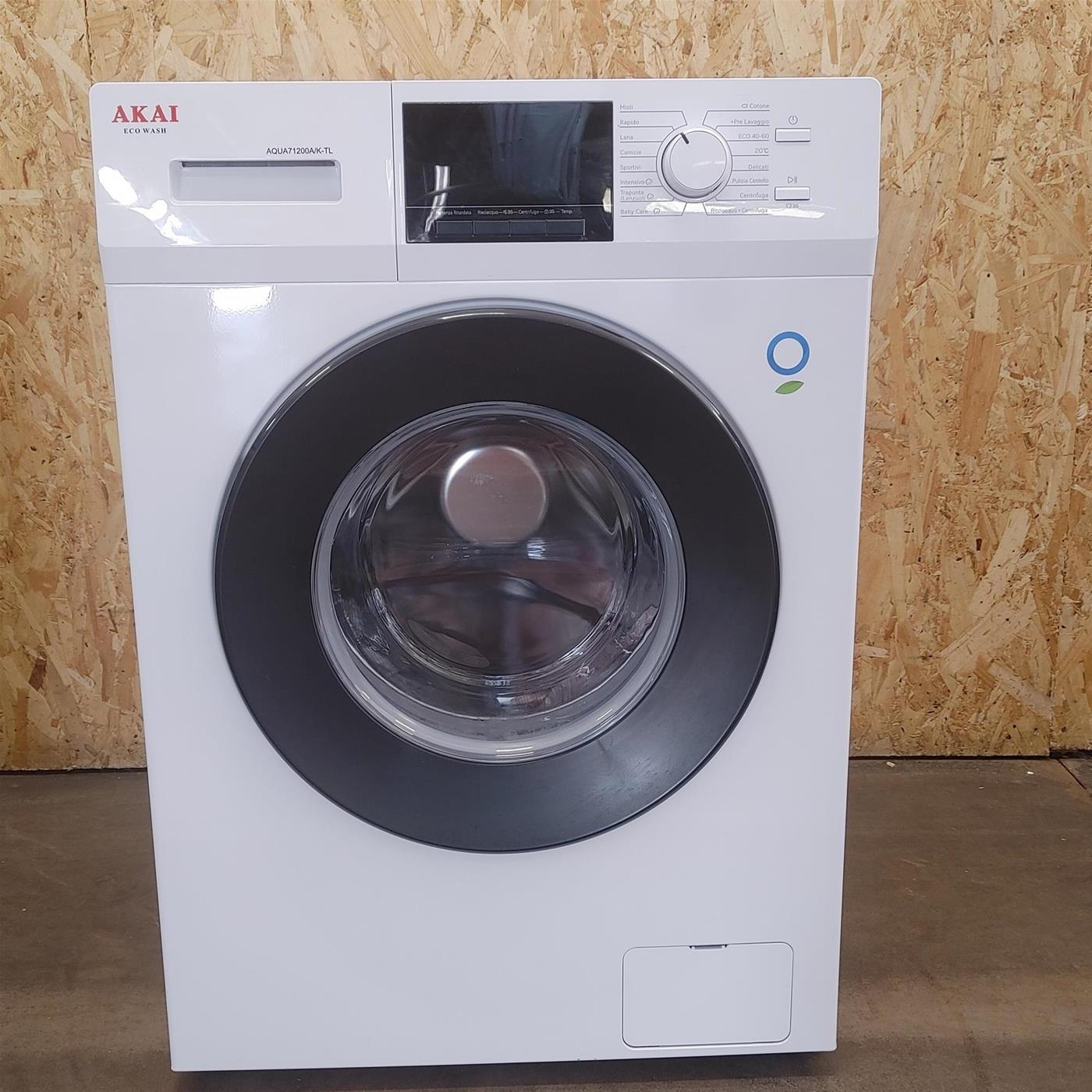 AKAI AQUA71200AKTL LAVATRICE 7KG 1200 GIRI CLASSE A