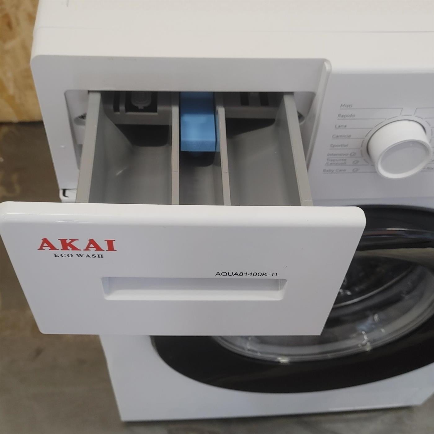 AKAI Lavatrice AQUA81400KTL 8 Kg