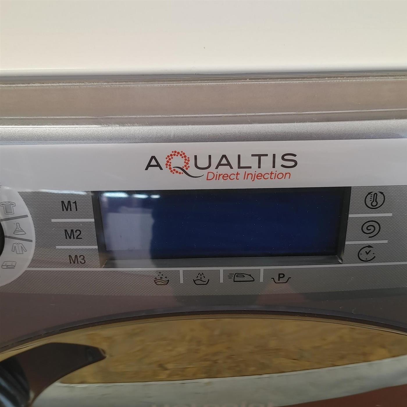 Hotpoint AQ97D 49D IT lavatrice Caricamento frontale 9 kg 1400 Giri/min Argento, Bianco