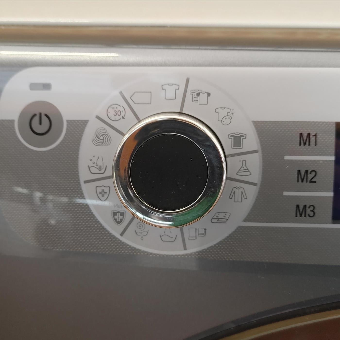 Hotpoint AQ97D 49D IT lavatrice Caricamento frontale 9 kg 1400 Giri/min Argento, Bianco
