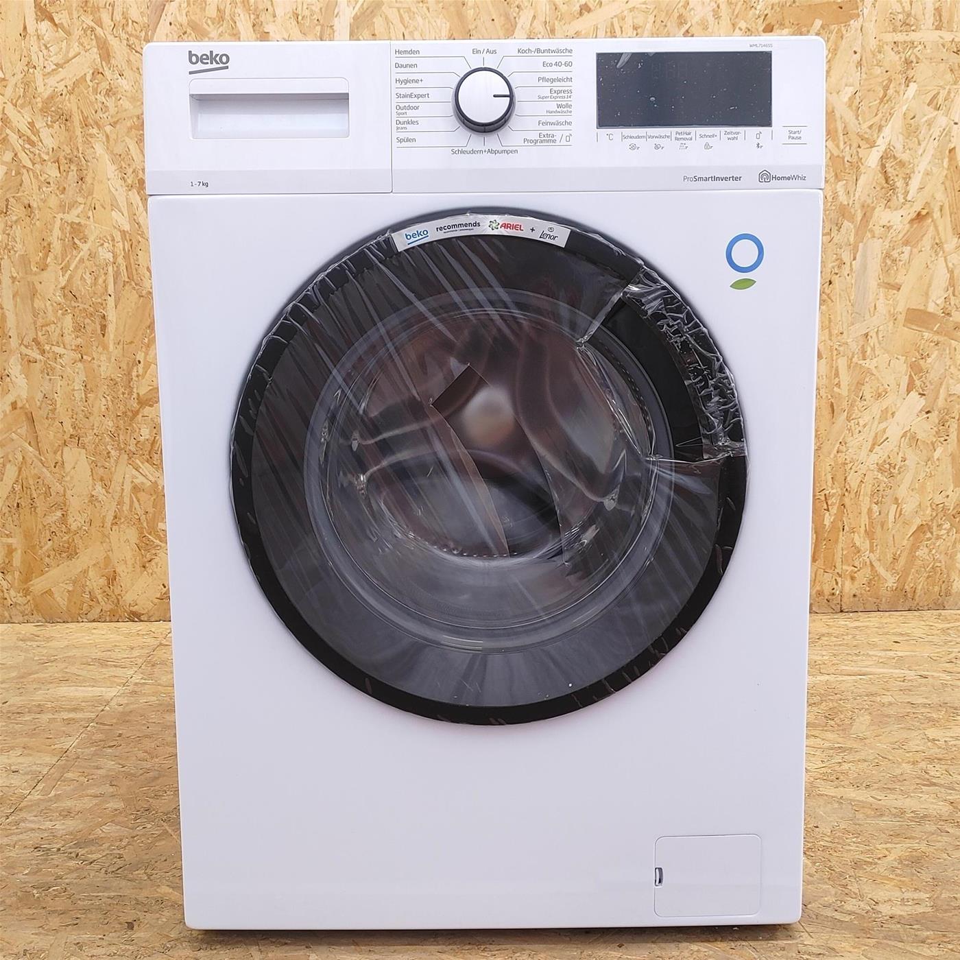 Lavatrice Beko WML71465S Carica frontale 7 kg 1400 Giri/min Bianco