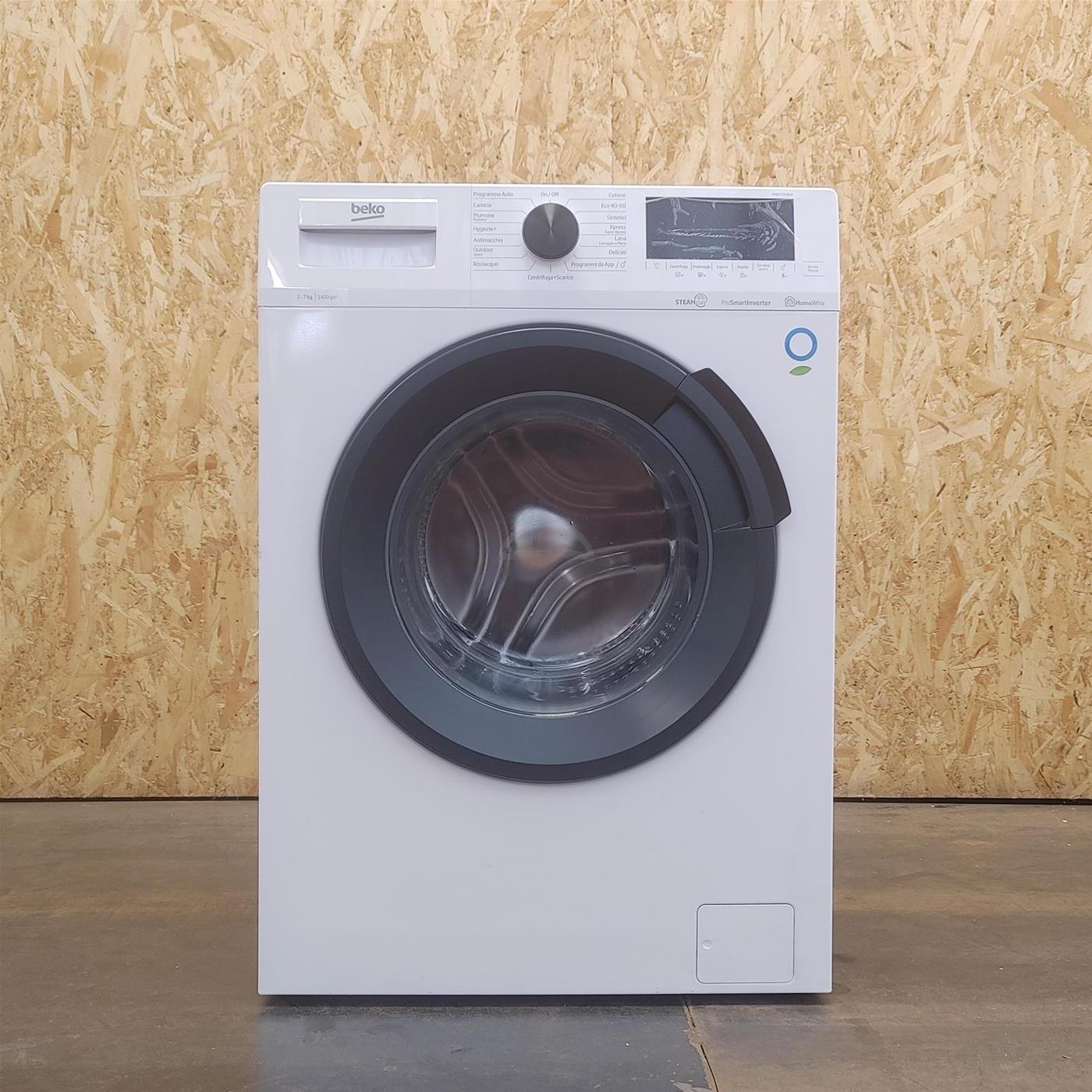 Beko WUX71486AI-IT lavatrice Caricamento frontale 7 kg 1400 Giri/min Bianco