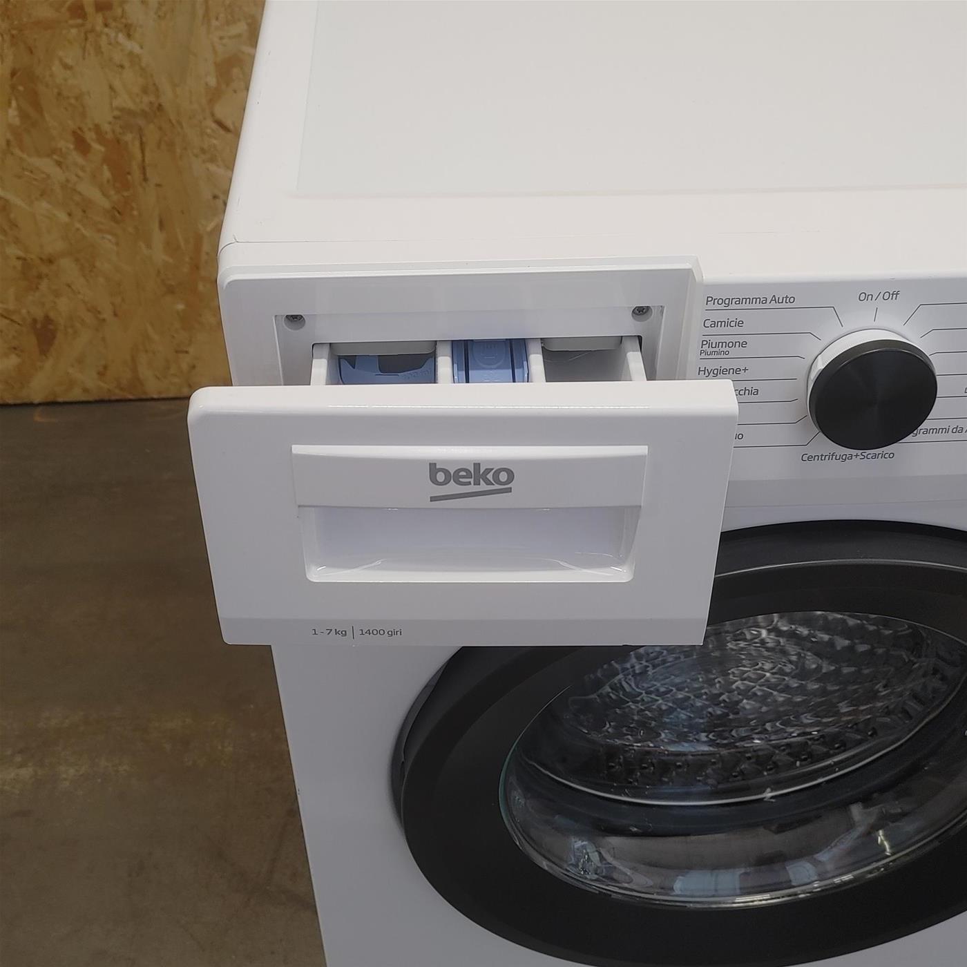 Beko WUX71486AI-IT lavatrice Caricamento frontale 7 kg 1400 Giri/min Bianco