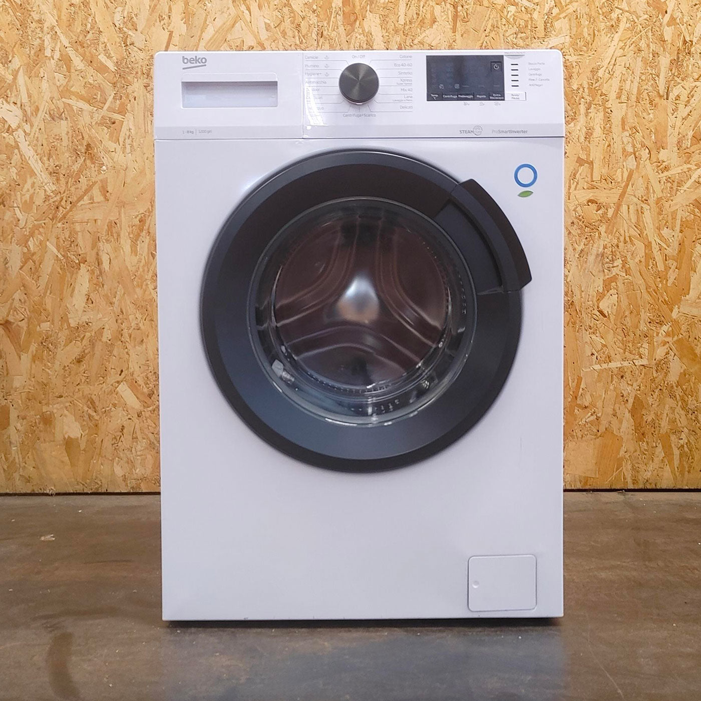 BEKO MWUXS71282AI/IT LAVATRICE, Caricamento frontale, 7 kg