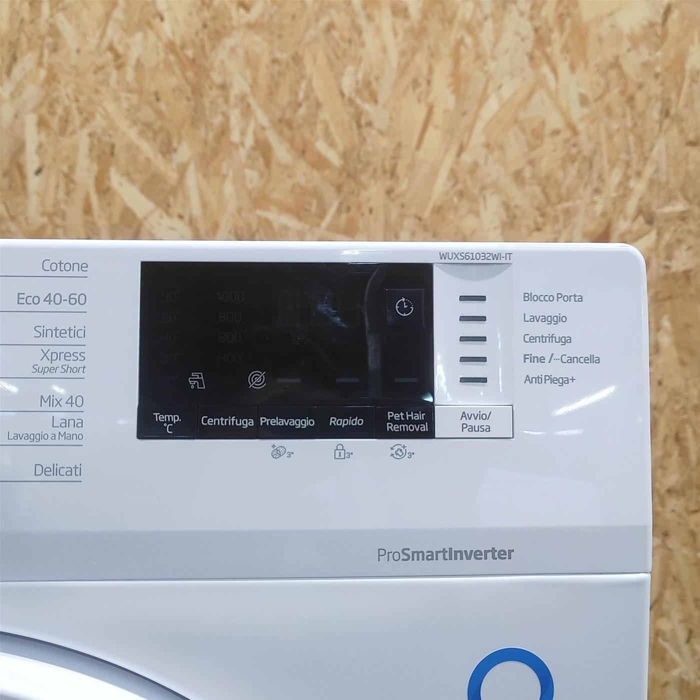 Lavatrice Beko WUX71232WI-IT Caricamento frontale 7 kg 1200 Giri Bianco