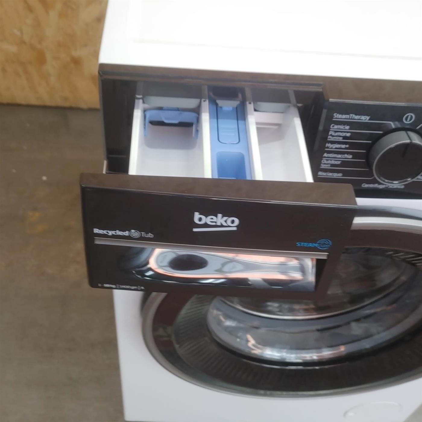 Lavatrice Beko b300 AMBT3104S Carica frontale 10 kg 1400 giri Bianco