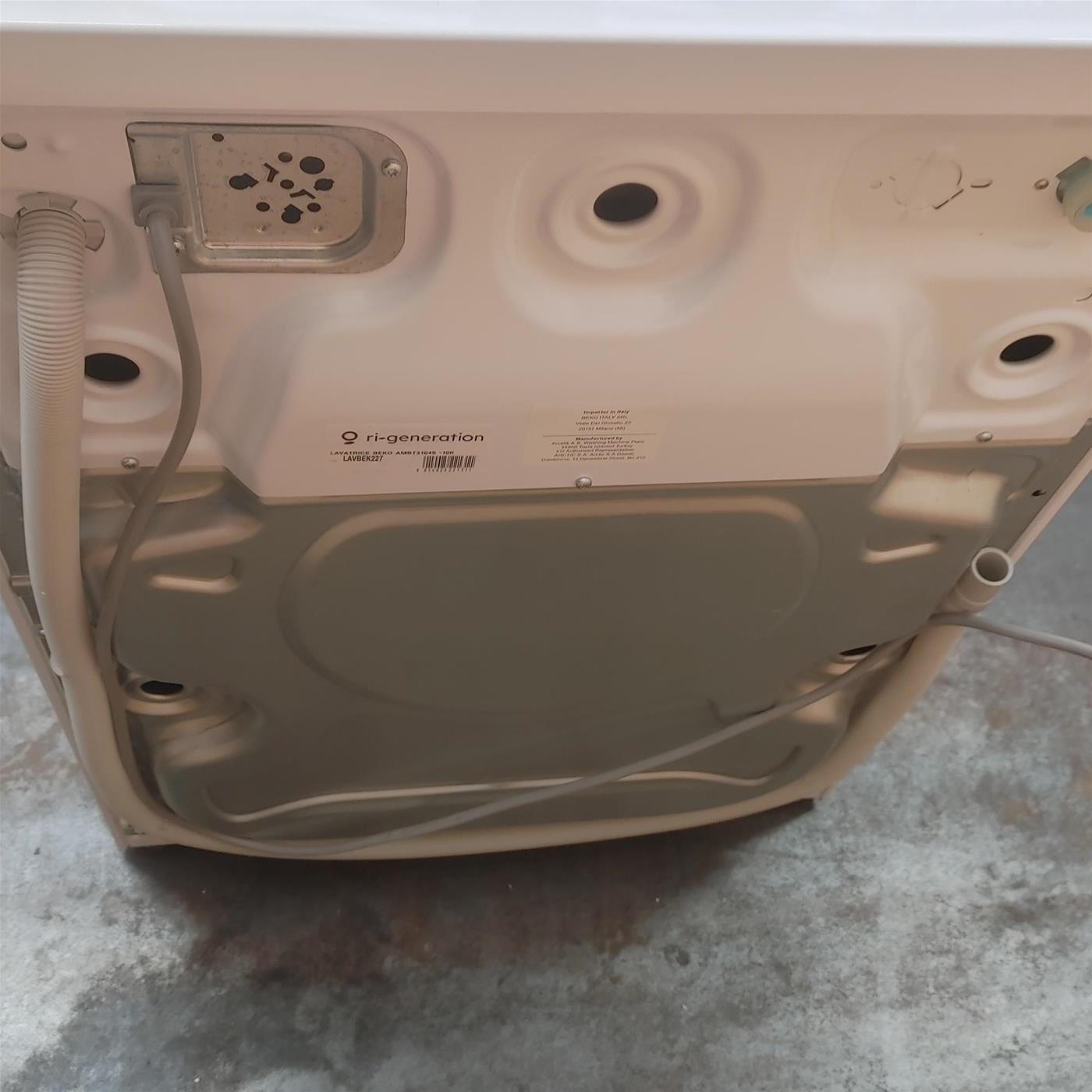 Lavatrice Beko b300 AMBT3104S Carica frontale 10 kg 1400 giri Bianco