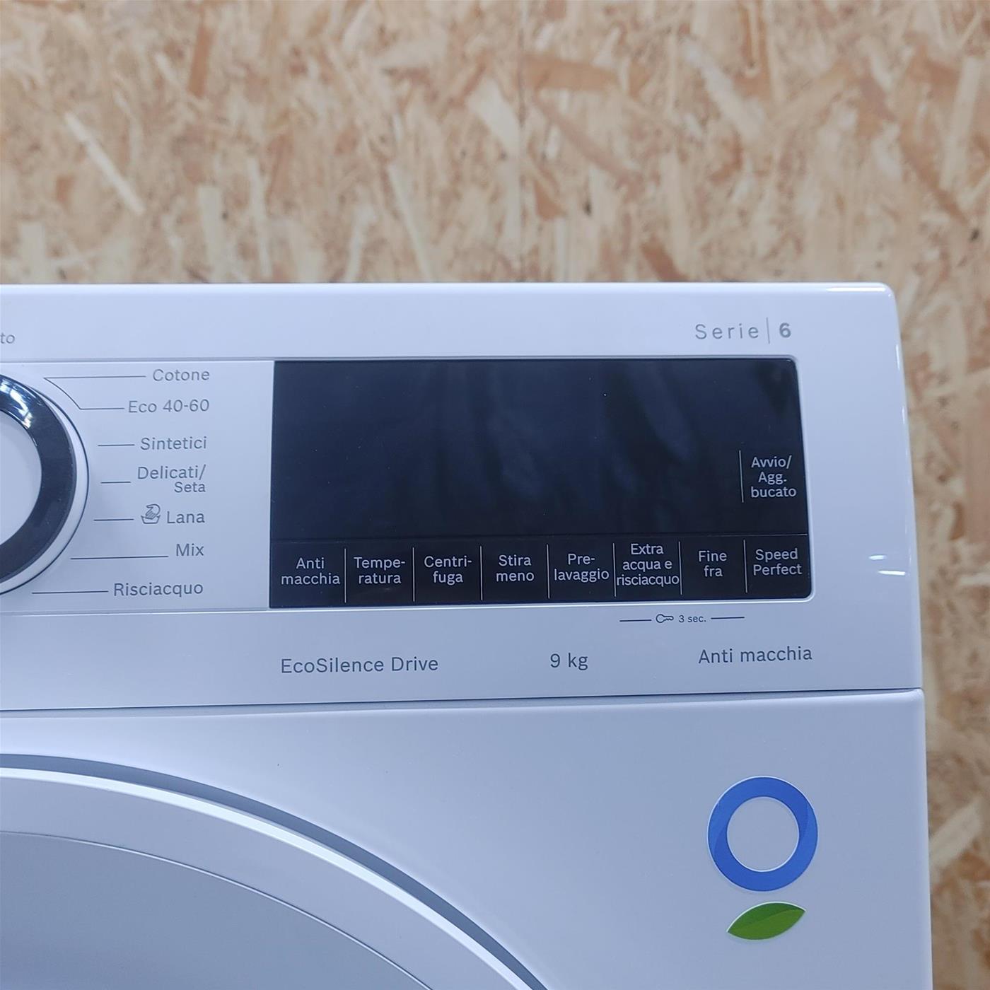 Lavatrice Bosch Serie 6 WGG24400IT Carica frontale 9 kg 1400 giri Bianco