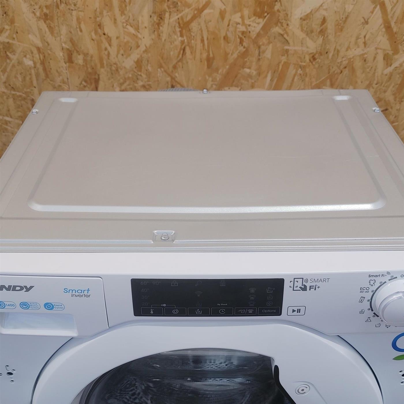 Candy Smart Inverter CBWO 49TWME-S lavatrice Caricamento frontale 9 kg 1400 Giri/min Bianco