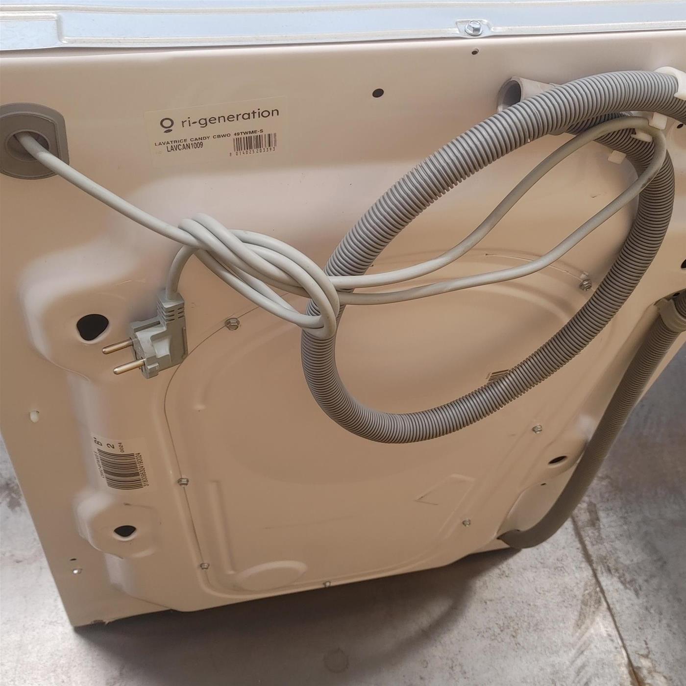 Candy Smart Inverter CBWO 49TWME-S lavatrice Caricamento frontale 9 kg 1400 Giri/min Bianco