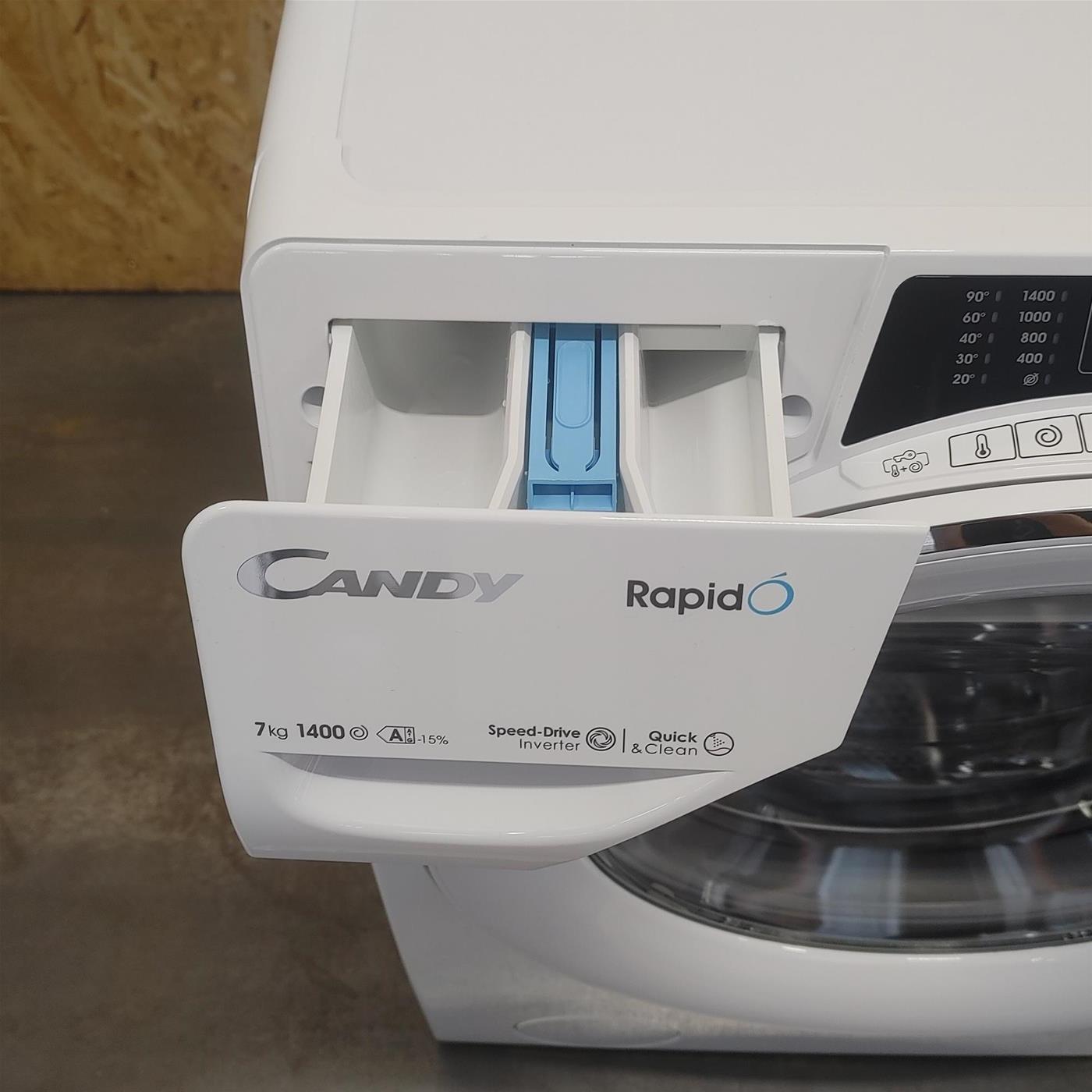 Lavatrice Candy RapidÓ RO4 476DWMC7/1-S Carica frontale 7 kg 1400 giri Bianco