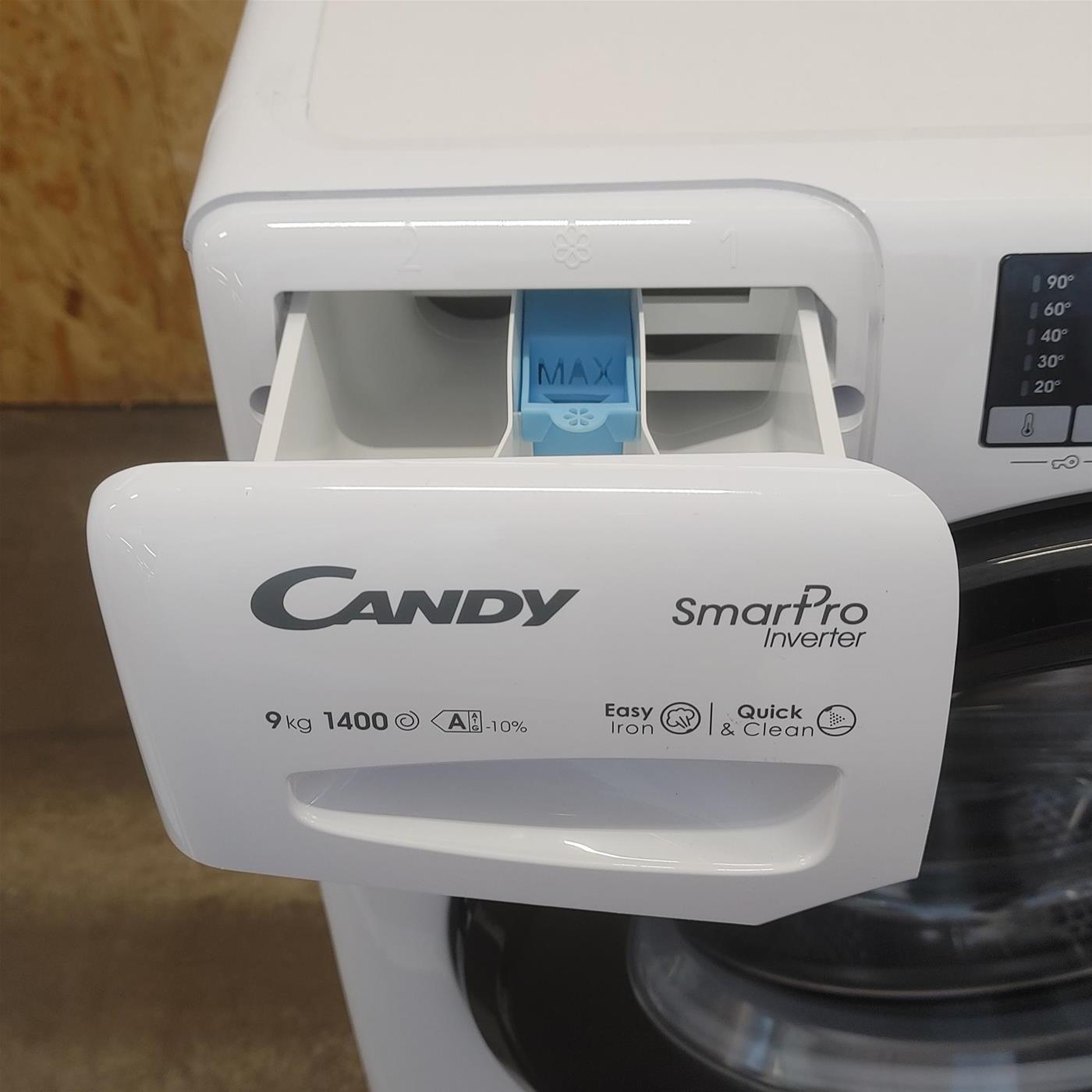 Lavatrice Candy Smart Pro Inverter CSO 496TWMB6/1-S Carica frontale 9 kg 1400 giri Bianco