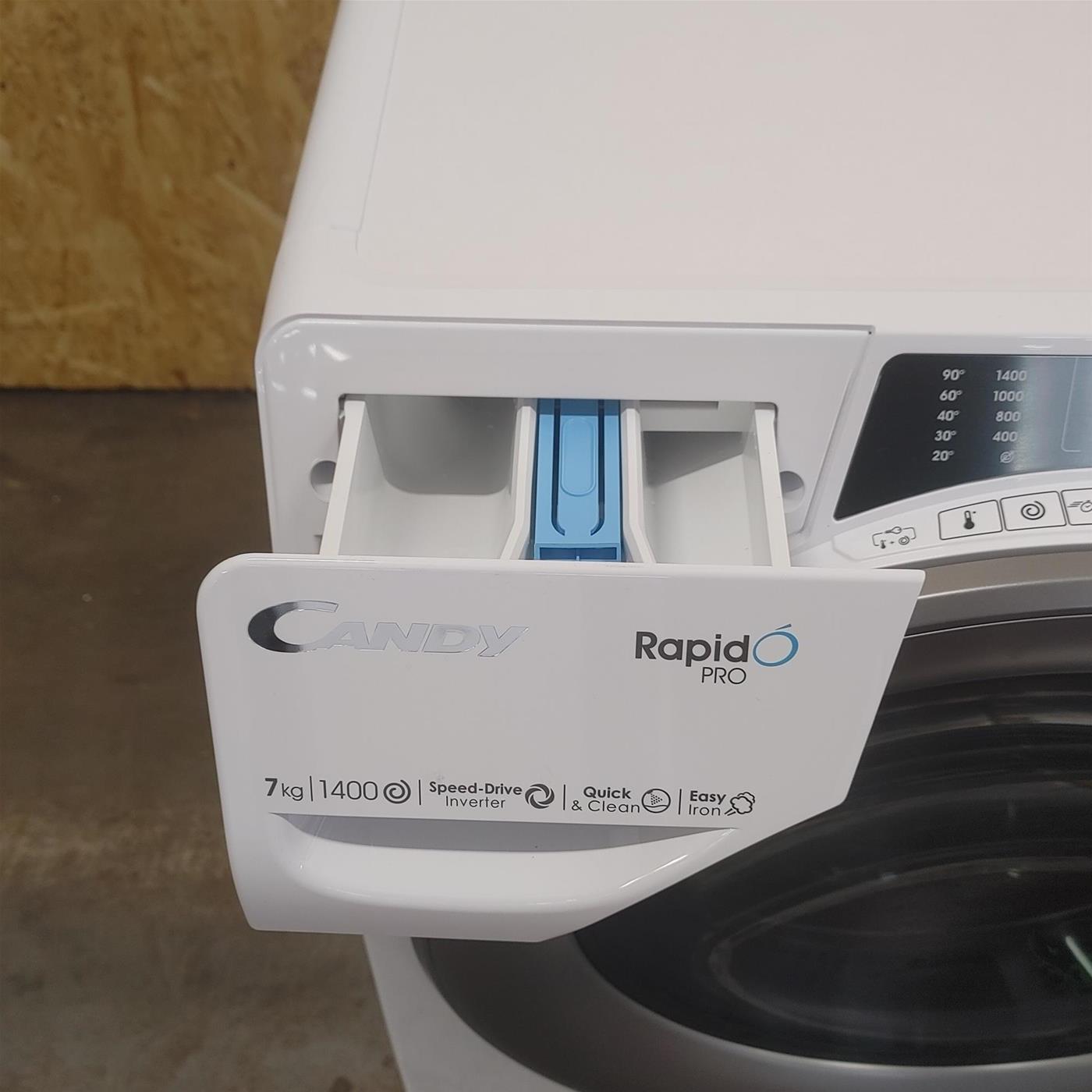 Lavatrice Candy RapidÓ PRO RP4 476BWMR/1-S Carica frontale 7 kg 1400 giri Bianco