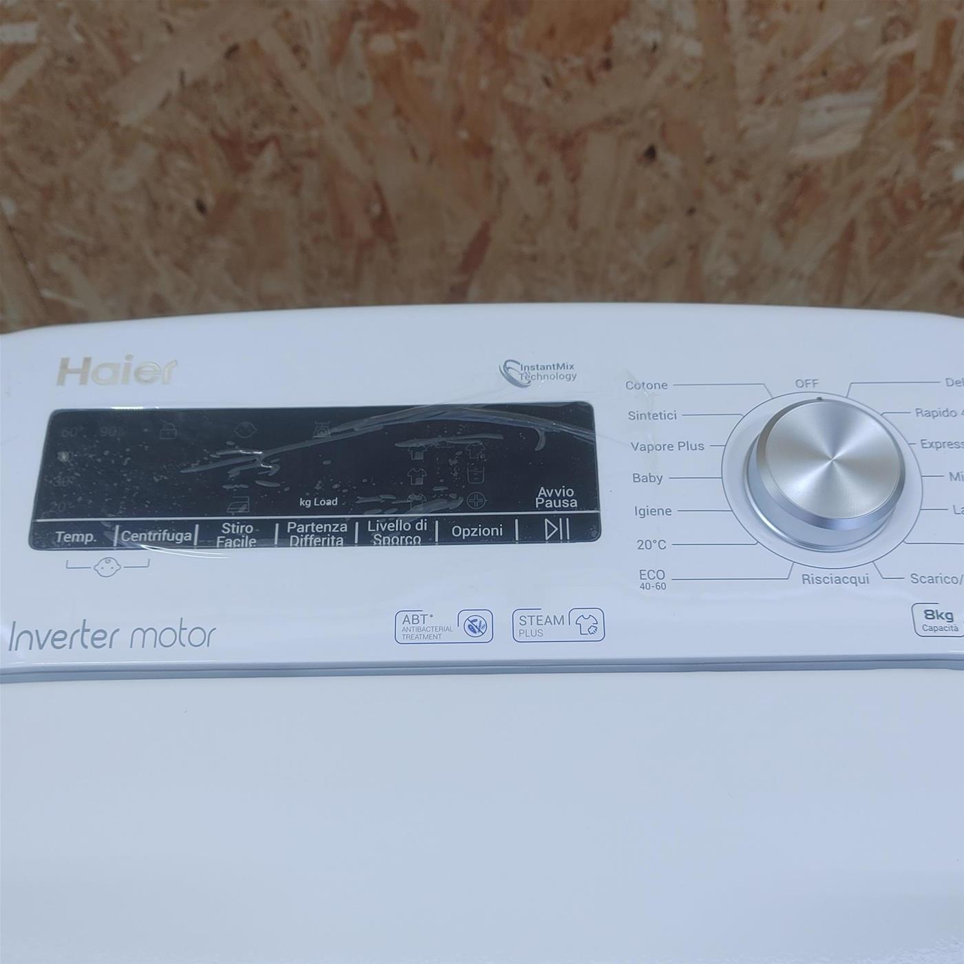 Lavatrice Haier RTXSG28TMC5-11 Carica dall'alto 8 kg 1200 giri Bianco