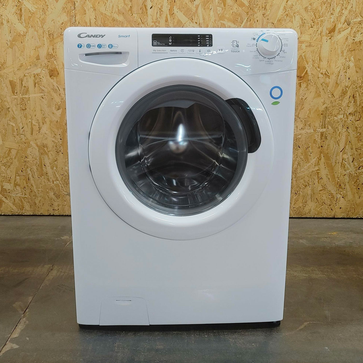 Candy Smart CSS4372DW4/1-11 lavatrice Caricamento frontale 7 kg 1300 Giri/min Bianco (copia)