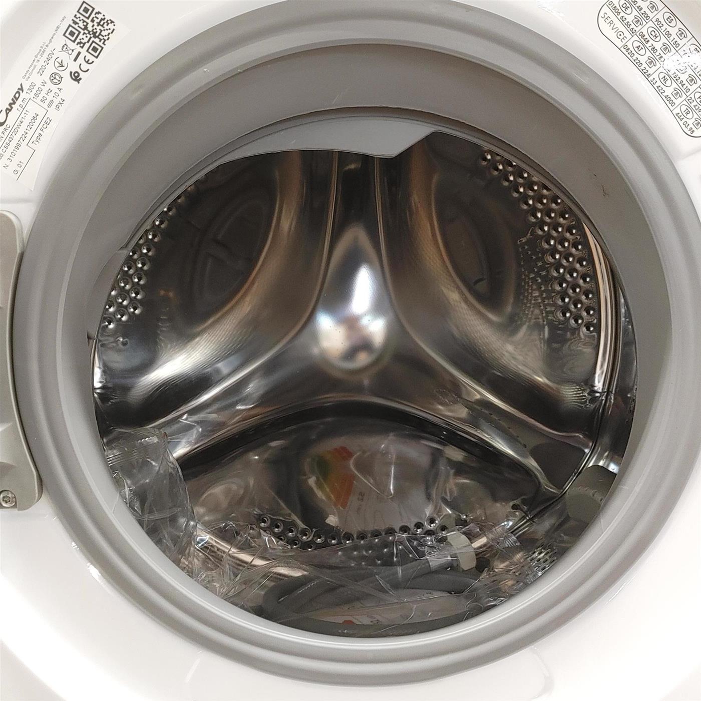 Candy Smart CSS4372DW4/1-11 lavatrice Caricamento frontale 7 kg 1300 Giri/min Bianco (copia)